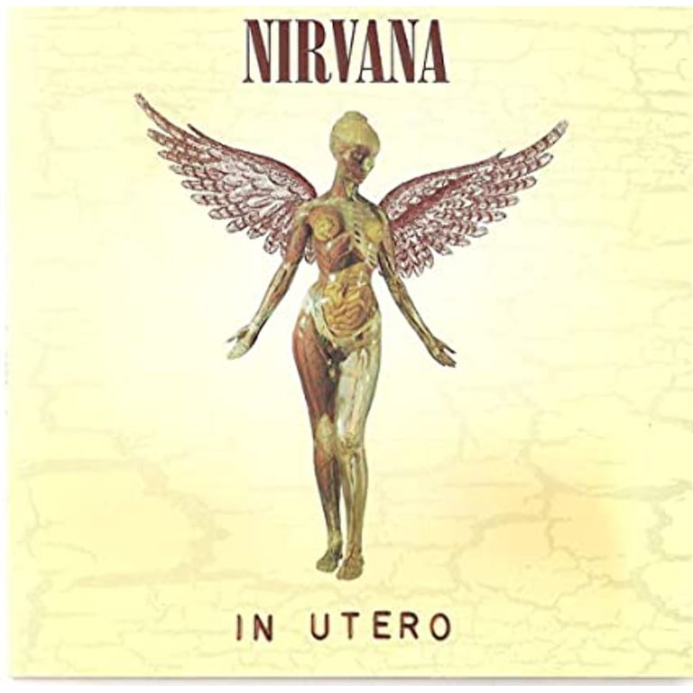 Nirvana - In Utero Album - Rock Vinyl - Geffen Records - Walmart.com