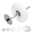 thumbnail image 1 of TFixol Adjustable Depth PVC Pipe Cutter Kit with 6 Blades and Guide Disk for ABS and Soft Metal Pipes, Compatible with 3/8" Drill for Precise Cutting in Tight Spaces., 1 of 6