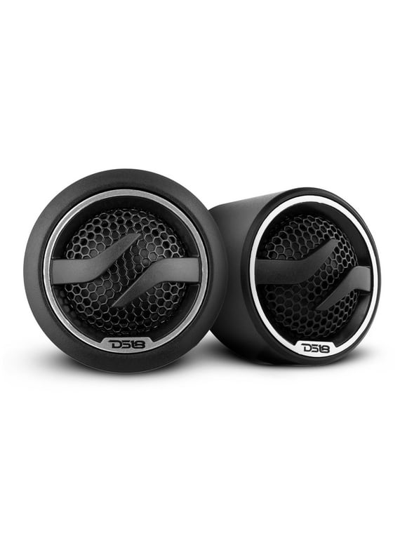 Pair DS18 1.7" PEI Dome Tweeters 100 Watts 4 Ohm With 1" Aluminum Voice Coil