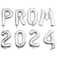 thumbnail image 1 of 1 Juego de globos de graduación 2024, accesorio decorativo para fiesta de graduación, 1 of 6