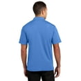 thumbnail image 2 of Sport-Tek ST650 Mens Micropique Sport-Wick Polo T-Shirt, Blue Lake - Extra Small, 2 of 2