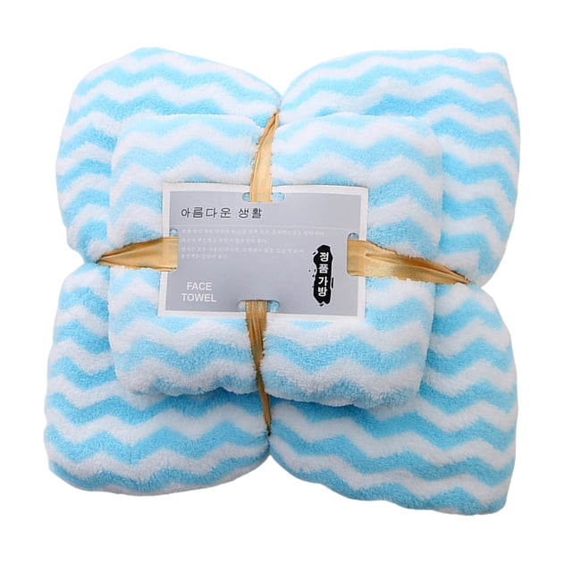 Towel Set for Everyday Comfort Coral Absorbent Bath Towel Featuring Soft Texture and High Absorbency for Daily Use