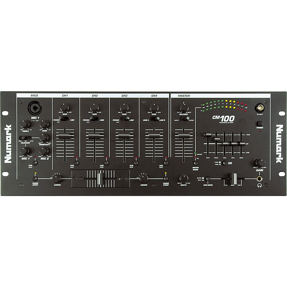 開店記念セール! 【希少】Numark ヌマーク CM100 DJミキサー ビンテージ - DJ機器