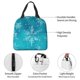 thumbnail image 4 of Easygdp Christmas Snow Bolsa Térmica Premium - Tela Oxford Impermeable, Gran Capacidad, Bolsillo Frontal, Unisex para Trabajo, Escuela, Actividades al Aire Libre y Picnics, 4 of 7