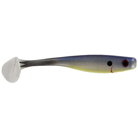 Big Bite Baits Suicide Shad 5 inch Soft Paddle Tail Swimbait (Bling)