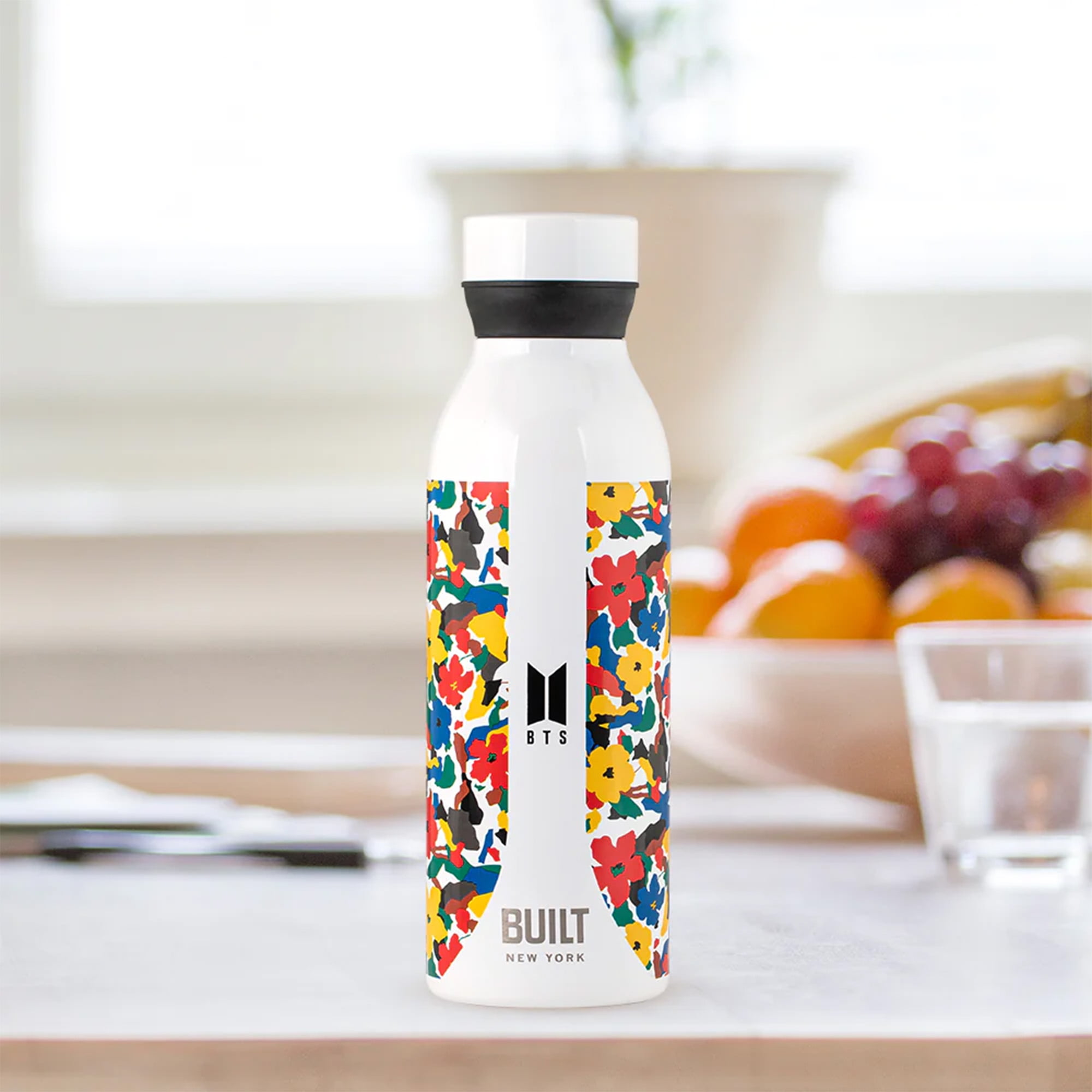BTS Stainless Steel Leak Proof 18 oz. Thermos Water Bottle