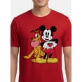 thumbnail image 2 of Disney, Men's & Big Men's Valentine's Day Graphic Tee, Friends' Heart, Sizes S-3XL, 2 of 5