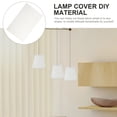 thumbnail image 3 of 3 Pieces Shade Material Lamp Fabric Light Cover DIY Linen Home Goods Lampshade Making, 3 of 6