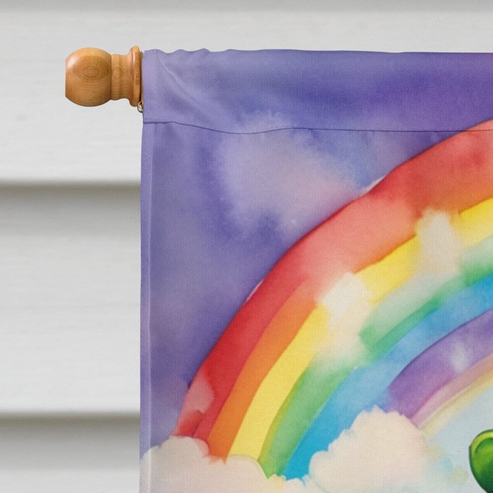 Rottweiler St Patrick's Day House Flag 28 in x 40 in