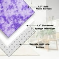 thumbnail image 4 of Conbriboy Rugs by Modern Simple Bedroom Bed Blanket Home Living Room living room rugs Area Rugs for Bedroom Living Room area rug 3x5ft Tie-dye purple, 4 of 9