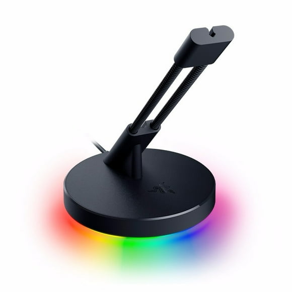 TFixol Razer Chroma RGB Gaming Mouse Bungee V3 - Anti-Slip Cable Management for Smooth Gameplay, Compact Design, Rubber-Coated Cable Catch, Weighted Base, Black