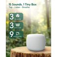 thumbnail image 2 of Máquina de sonido White Noise BABELIO White, paquete de 2 unidades, mini, 2 of 7