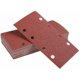 thumbnail image 1 of Paquete de 100 hojas de papel de lija cuadradas de 95 x 185 mm para lijadora, herramientas abrasivas para pulir madera de grano 120 esquí esquí Gafas de esquí, 1 of 5