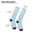 thumbnail image 2 of Fuzoiu Funny Cute Teeth Print Adult Stockings,Crew Socks,Unisex Fashion Socks, Casual Sports Socks,Comfortable Crew Socks for Everyday Wear and Sports, 2 of 6
