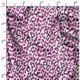 thumbnail image 2 of Soimoi Cotton Voile Fabric Leopard Animal Skin Print Sewing Fabric Yard 56 Inch Wide, 2 of 6