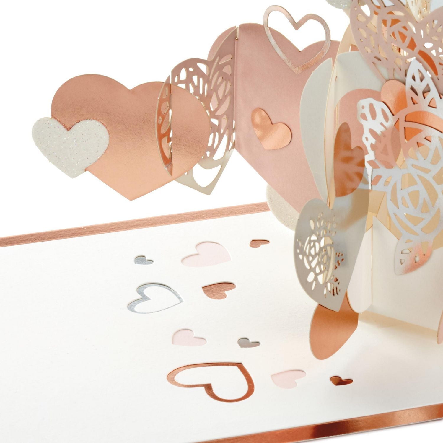 Hallmark Signature Paper Wonder Pop Up Love Card, Love You Hearts (Valentines Day Card, Anniversary Card or Birthday Card)