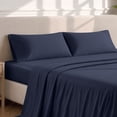 thumbnail image 3 of Bare Home Pillowcase Set - Premium 1800 Collection - Double Brushed - Ultra Soft - King Size, Midnight Blue, 2 Count, 3 of 8