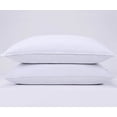 thumbnail image 2 of Puredown Goose Down and Feather Bed Pillows 2 Pack, White, King Size, 2 of 5