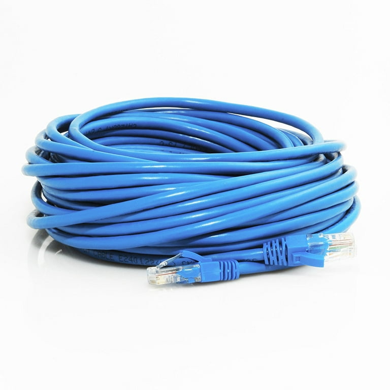 Mediabridge Ethernet-kabel (50 fot) - stöder Cat6/Cat5e-/Cat5-standarder,  550 MHz, 10 Gbps - RJ45-sladd (del # 31-399-50X) : : Elektronik