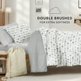 thumbnail image 4 of Noble Linens 8 Piece Dorm Bedding Bundle, Comforter & Sheet Set, Pillows, Laundry Bag, 4 of 8