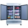 thumbnail image 3 of D55F 2-Door Commercial Freezer in Stainless Steel, 3 of 6