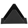 thumbnail image 2 of Servilleteros de acrílico estilo rústico para mesa, dispensador vertical de servilletas para mesa de comedor, color negro, 2 of 14
