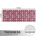 thumbnail image 5 of Kitchen Rugs Sets Of 2,Red Christmas Deer and Tree Pattern Anti Fatigue Kitchen Mat Rugs Non Slip Washable,Decorative Kitchen Floor Mats for Kitchen,Sink,Laundry,17"X47", 5 of 5