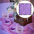 thumbnail image 2 of Tea Lights Candles Set - 50 Pcs Heart Candles, SSNTSY Unscented Candles for Proposal, Anniversary, Romantic Night, Wedding Decor, 2 of 8