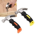 thumbnail image 1 of Nail Hammers, 2Pcs Portable High Strength Hammer Round Face Wide Application  for Repair, 1 of 7