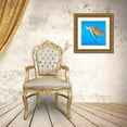 thumbnail image 3 of Atelier B Art Studio 26x26 Gold Ornate Wood Framed with Double Matting Museum Art Print Titled - Sea Turtle, 3 of 4