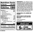 thumbnail image 7 of Atkins Blueberry Greek Yogurt Protein Meal Bar, Fiber Bar, High Protein, Meal Replacement, 6/5 Count, 7 of 7