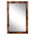 thumbnail image 1 of Marbled Mahogany Framed Vanity Wall Mirror 32''x 50'', 1 of 7