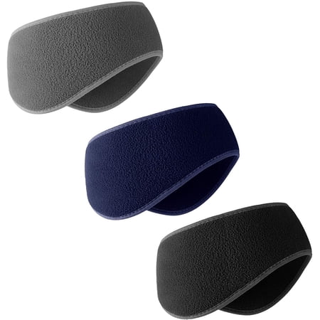 Fleece Ear Cover Hair Bands Ear Warmer Earmuffs Headband Winter Sweatband Runnin