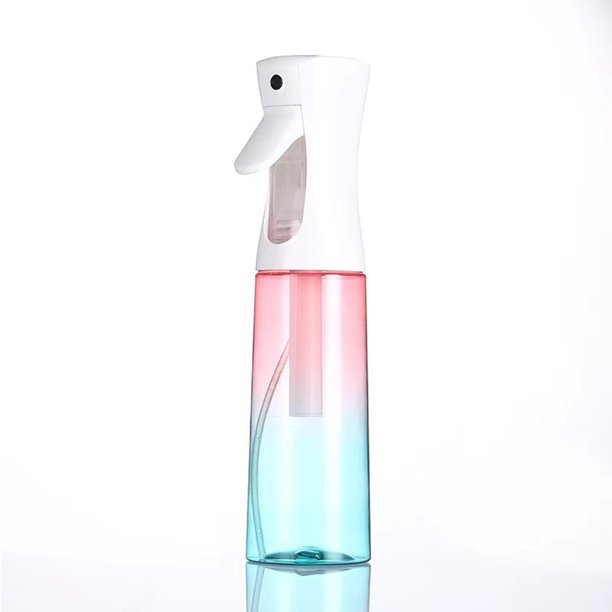 200ml/300ml Botella De Pulverización Continua Portátil/5 Colores Peluquería Pulverizador De Agua/Rellenable Para , Salón De Limpieza Y Barbería huangjie unisex