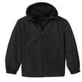 thumbnail image 2 of Boy's Fleece Lined Windbreaker Jacket W/ Hood (XS-XL), 2 of 5