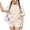 Beige, variant on Girls' Clothing Sets Summer Outfits Size 7-8 Cute Funny Cartoon Animal Print Two Piece Outfits Lounge Set Casual Short Sleeve Tee Top and High Waist Shorts Clothing Sets Dark Green 2-3 Years