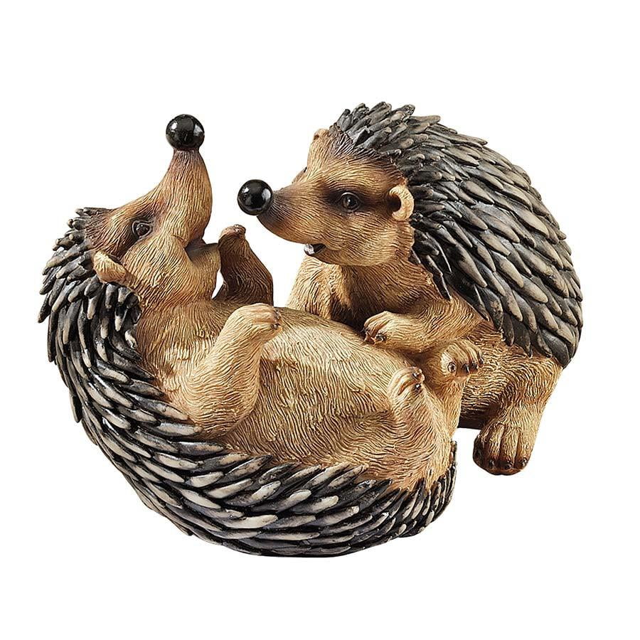 Design Toscano Classic Hedgehogs Animal Home Garden Statue Sculpture