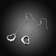 thumbnail image 1 of Pendientes colgantes de corazón con cadena de amor para mujer------Código de producto 82744, 1 of 4