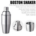 thumbnail image 6 of VONTER Cocktail Shaker, Professional Boston Shaker, Stainless Steel Martini Shaker Drink Shaker for Bartending and Home Bar – Essential Bar Tools and Cocktail Shaker Set for Bartender, 6 of 8