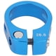 thumbnail image 2 of CANSUCC Abrazadera de banda en V para tubo de escape tipo perno de aleación de aluminio de 28,6 mm para bicicleta (azul) YUNYI BRAND  Deportes, 2 of 8