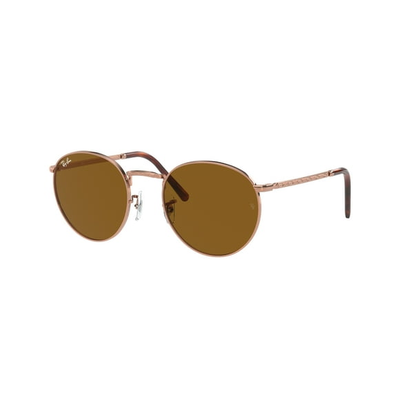 Sunglasses Ray-Ban RB 3637 920233 New Round Rose Gold Brown