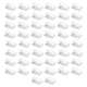 thumbnail image 1 of Clips autoadhesivos para tapicería de pared, 50 Uds., Clips adhesivos transparentes para fotos, soportes para notas, 1 of 3