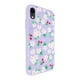 thumbnail image 1 of Funda de Diseño Doble Capa Selicell para iPhone XR Flores Lila, 1 of 2