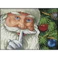 thumbnail image 1 of Cuadros Decorativos Patrones de Navidad de punto de cruz de algodón diferentes tamaños para adultos niños (R308) Tmvgtek embutido en tela, 1 of 9