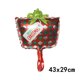 thumbnail image 3 of Globos de aluminio con forma de hombre de jengibre de Navidad, globos de Navidad, globos de helio para Navidad, suministros para fiestas de Año Nuevo, decoración navideña 2023, 3 of 5