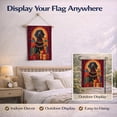 thumbnail image 6 of Black and Tan Coonhound Holiday Christmas Garden Flag 11.25 in x 15.5 in, 6 of 7