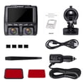 thumbnail image 2 of Full HD Dual Dash Cam, TOGUARD 1080P+1080P Front and Inside Car Camera Dash Cams 3" LCD Dashboard Camera Black, 2 of 14