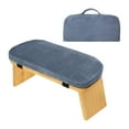 thumbnail image 4 of Lipstore Meditation Bench Home for Extended Practice Low Seat Comfortable for Kneeling or Light Blue, 4 of 8