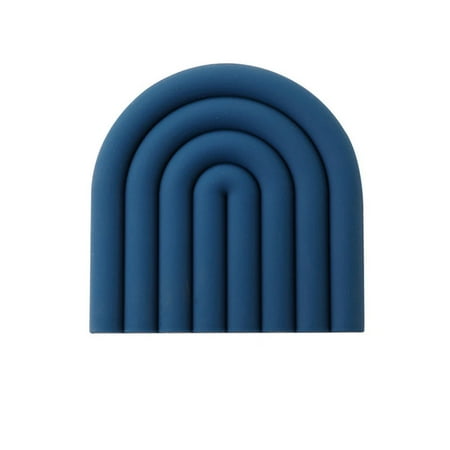 

U-Shaped Heat Insulation Mat High Temperature Household Coasters Bowls And Plates Silicone Anti-Ironing Mat Table Mat Placemat