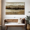 thumbnail image 3 of Elephant Stock Umber Light I Wall Art - Horizontal Canvas Wall Art - Living Room Wall Decor - Abstract Canvas - Brown And Beige Decor By Tim O'toole - 51" x 34", 3 of 8